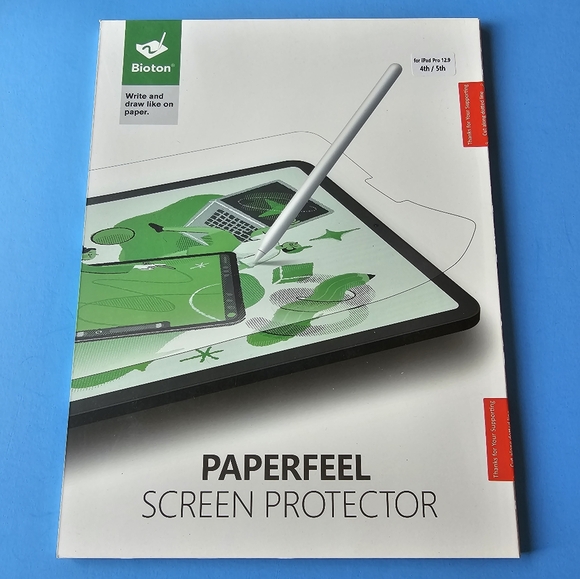 iPad Pro 4/5 - Bioton Paperfeel Screen Protector 2-PACK - Picture 2 of 4